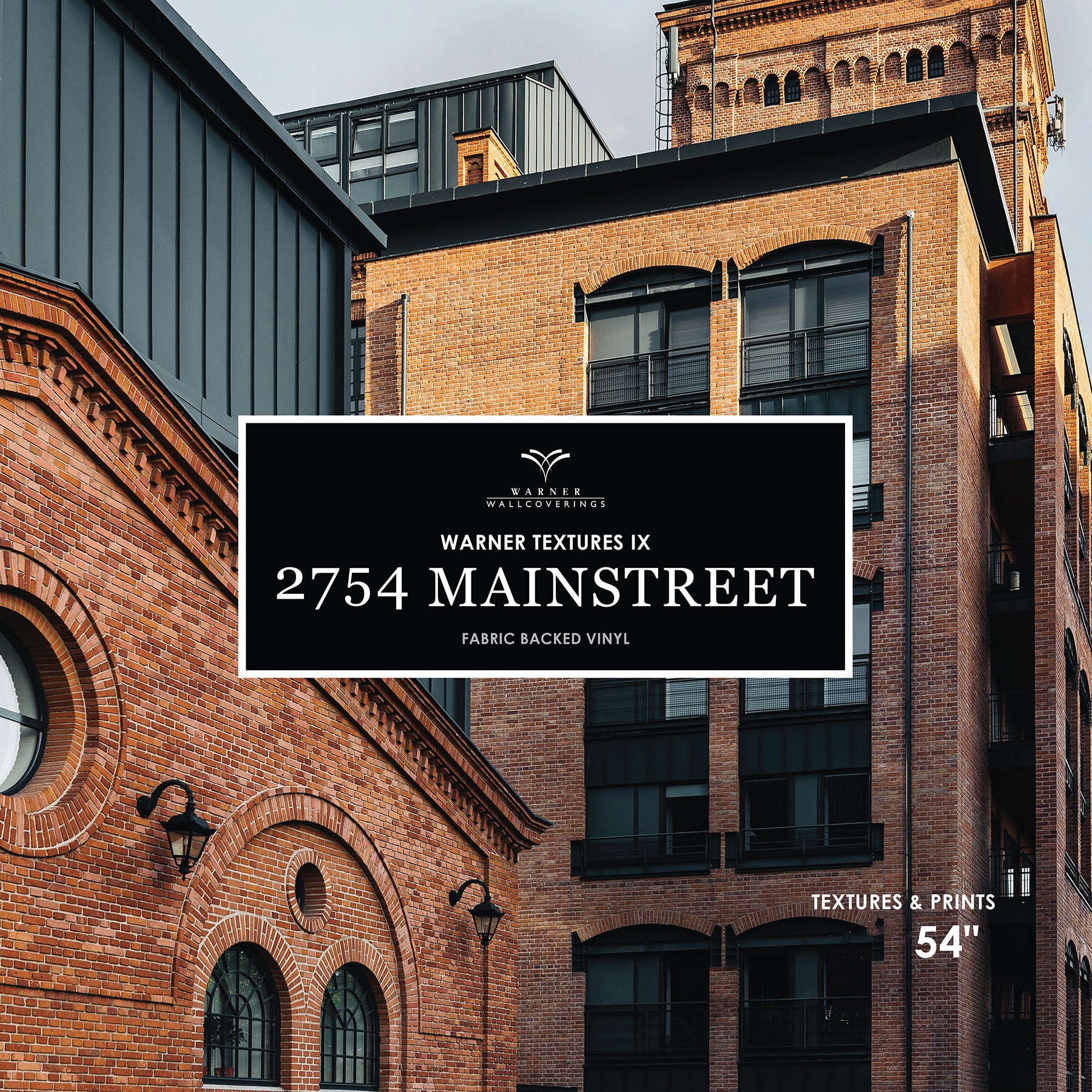 54" Warner Textures IX 2754 Mainstreet by Warner wallpaper book