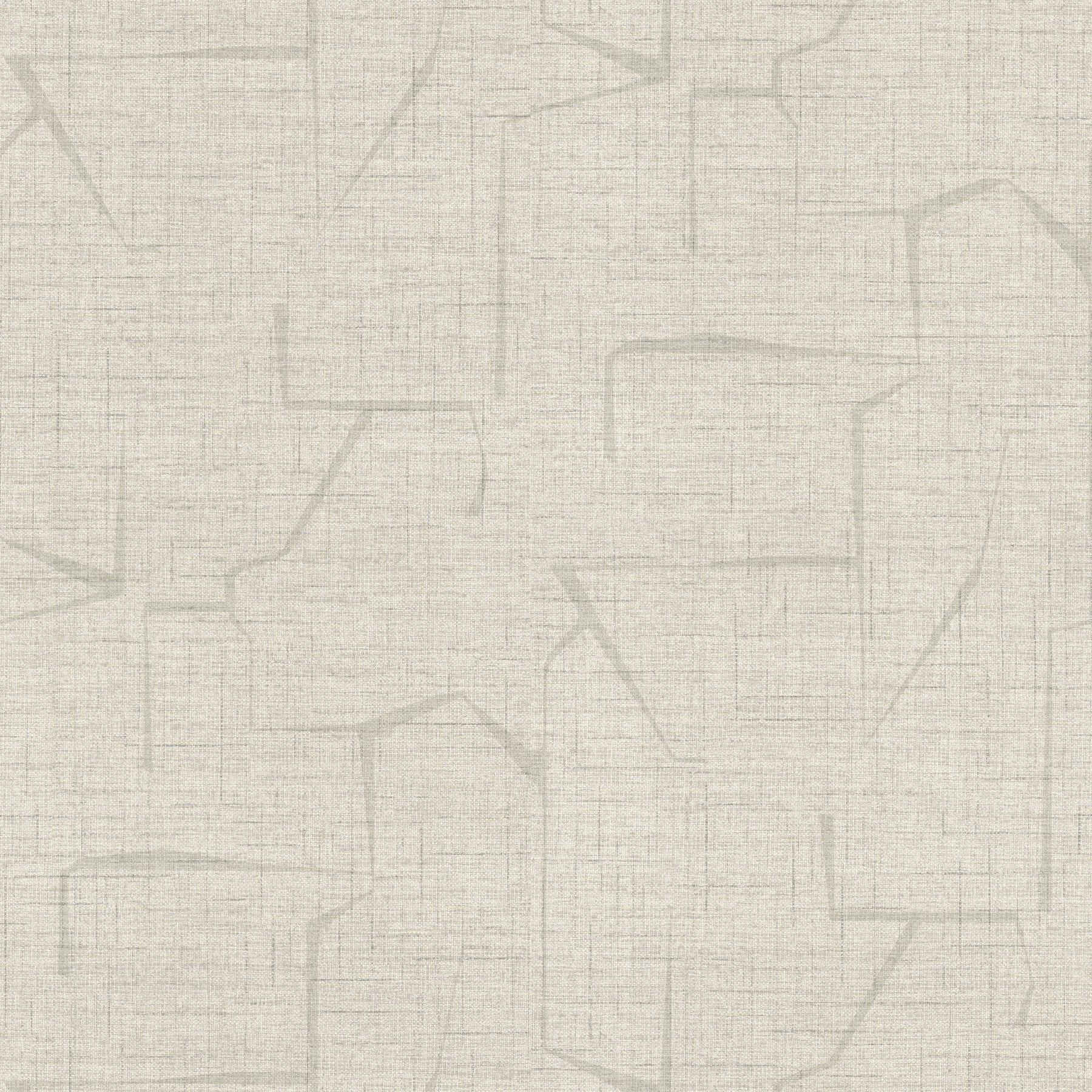 Lyle Light Grey Abstract Geometric Wallcovering