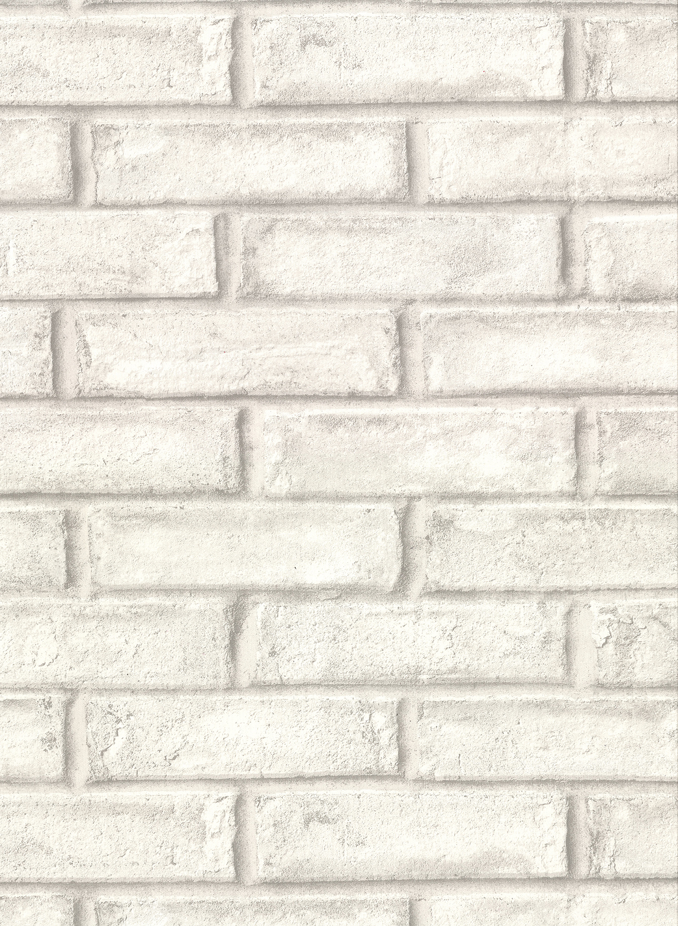 Appleton Off-White Faux Weathered Brick Wallcovering