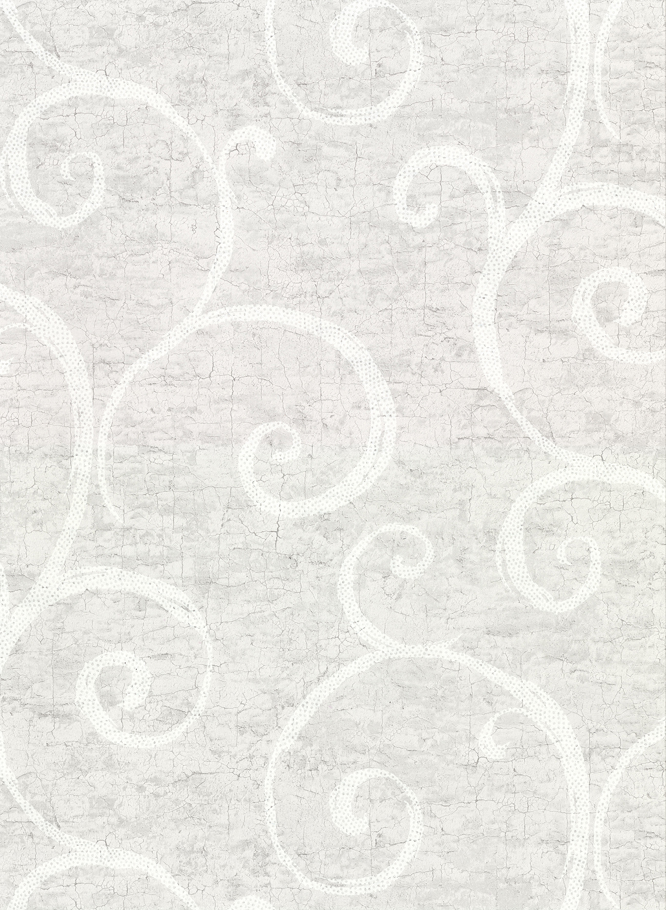 Newbury Light Grey Geometric Faux Plaster Wallcovering