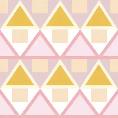 Pink Madaket Geometric Peel & Stick Wallpaper