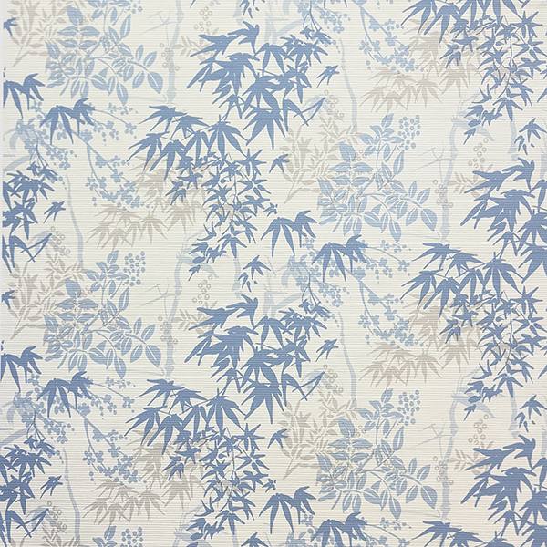 Elinore Blue Bamboo Trail Wallpaper