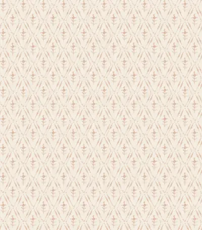 Tillie Blush Diamond Floral Wallpaper