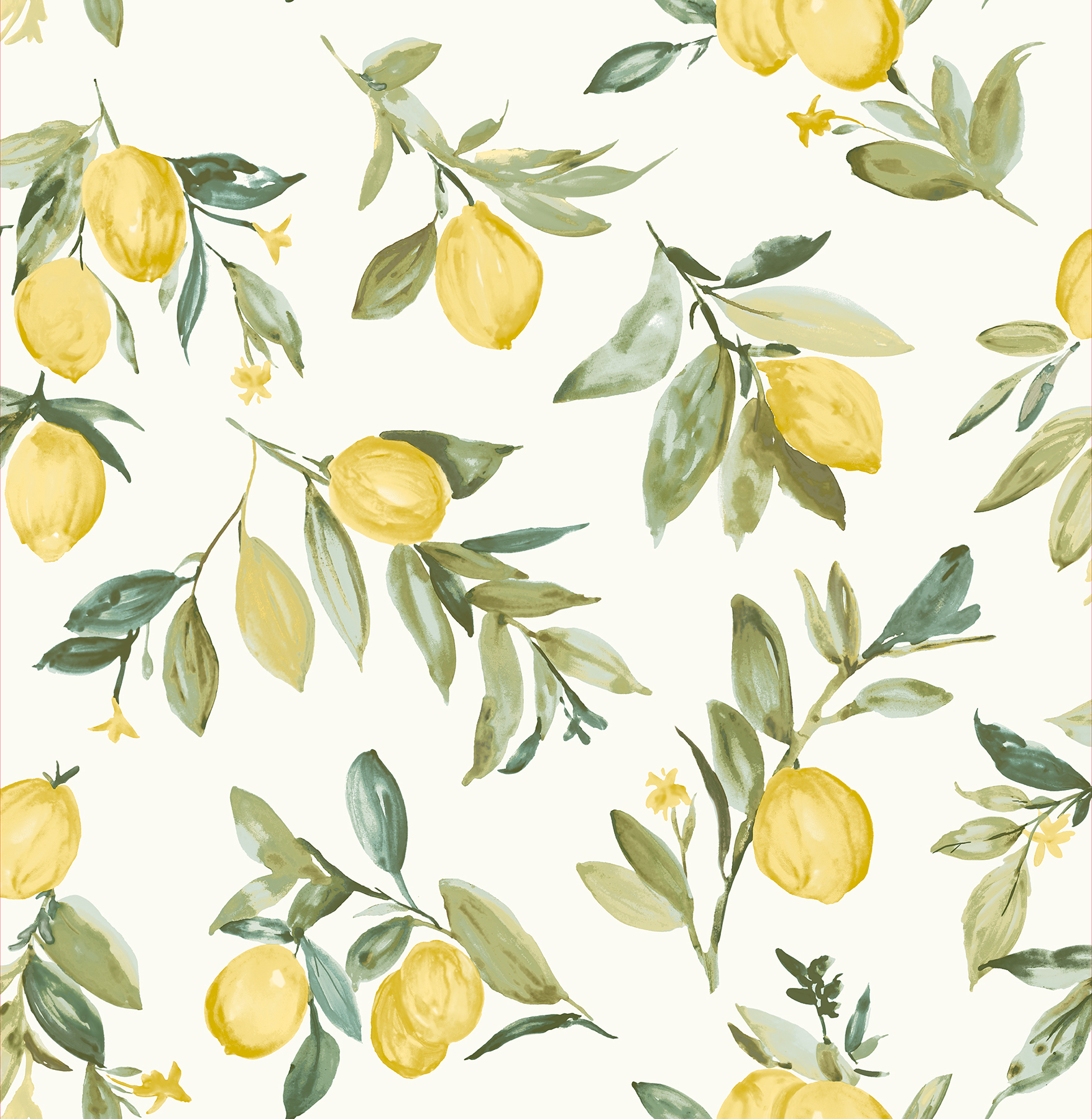 Limon Yellow Fruit Wallpaper