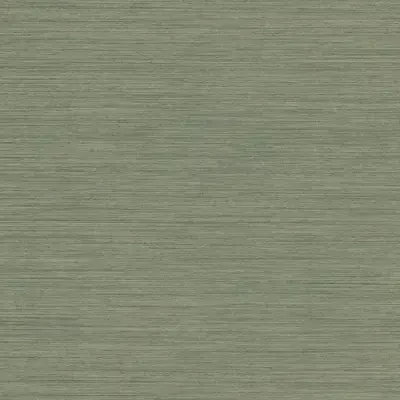Nira Green Fabric Weave Wallpaper