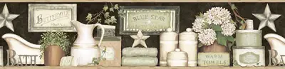 Martha Black Country Bath Border
