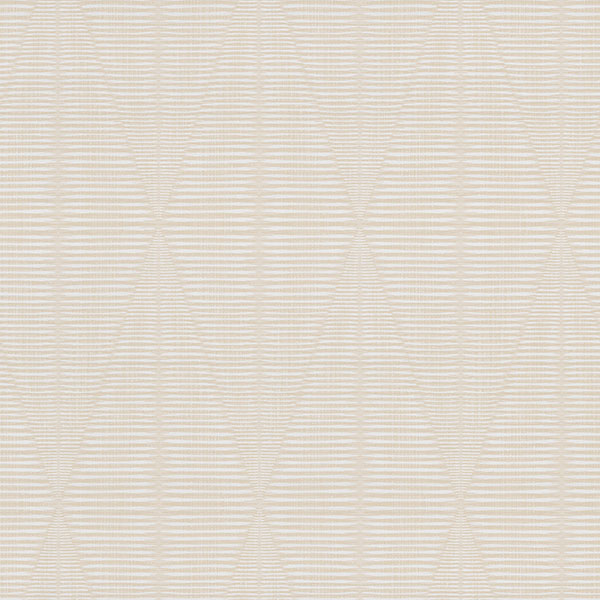 Rocco Taupe Diamond Wallpaper