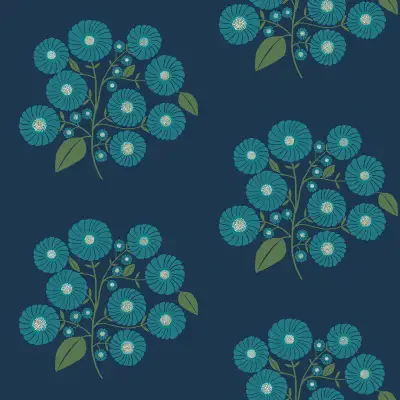 Jen Hewett Peel and Stick Wallpaper by NuWallpaper and Brewster