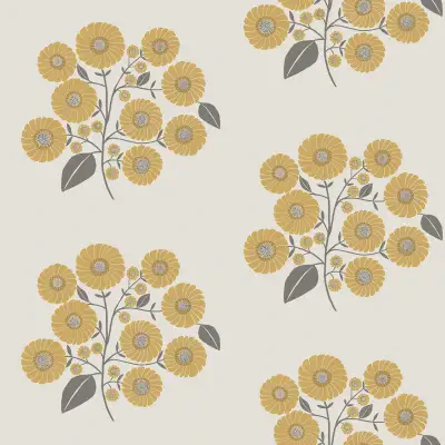 Jen Hewett Peel and Stick Wallpaper by NuWallpaper and Brewster