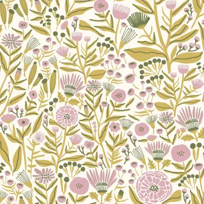 Leah Duncan Peel and Stick Wallpaper by NuWallpaper and Brewster