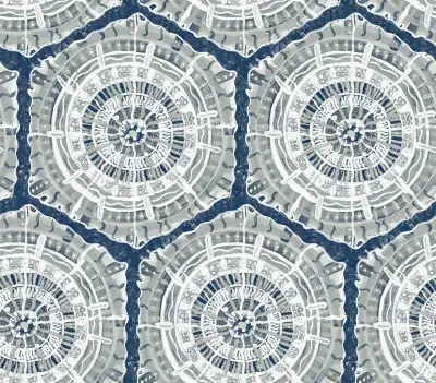 Lili Whitt Whitt by Lisa Whitington Peel and Stick Wallpaper by NuWallpaper and Brewster