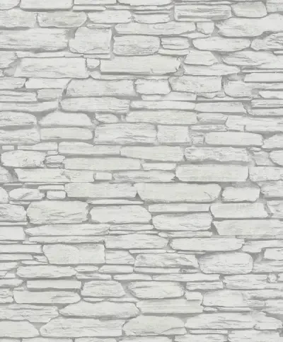 Kamen Light Grey Stone Wallpaper