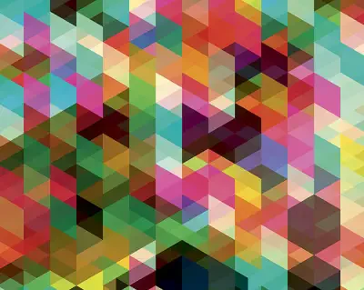 Geometrix Wall Mural