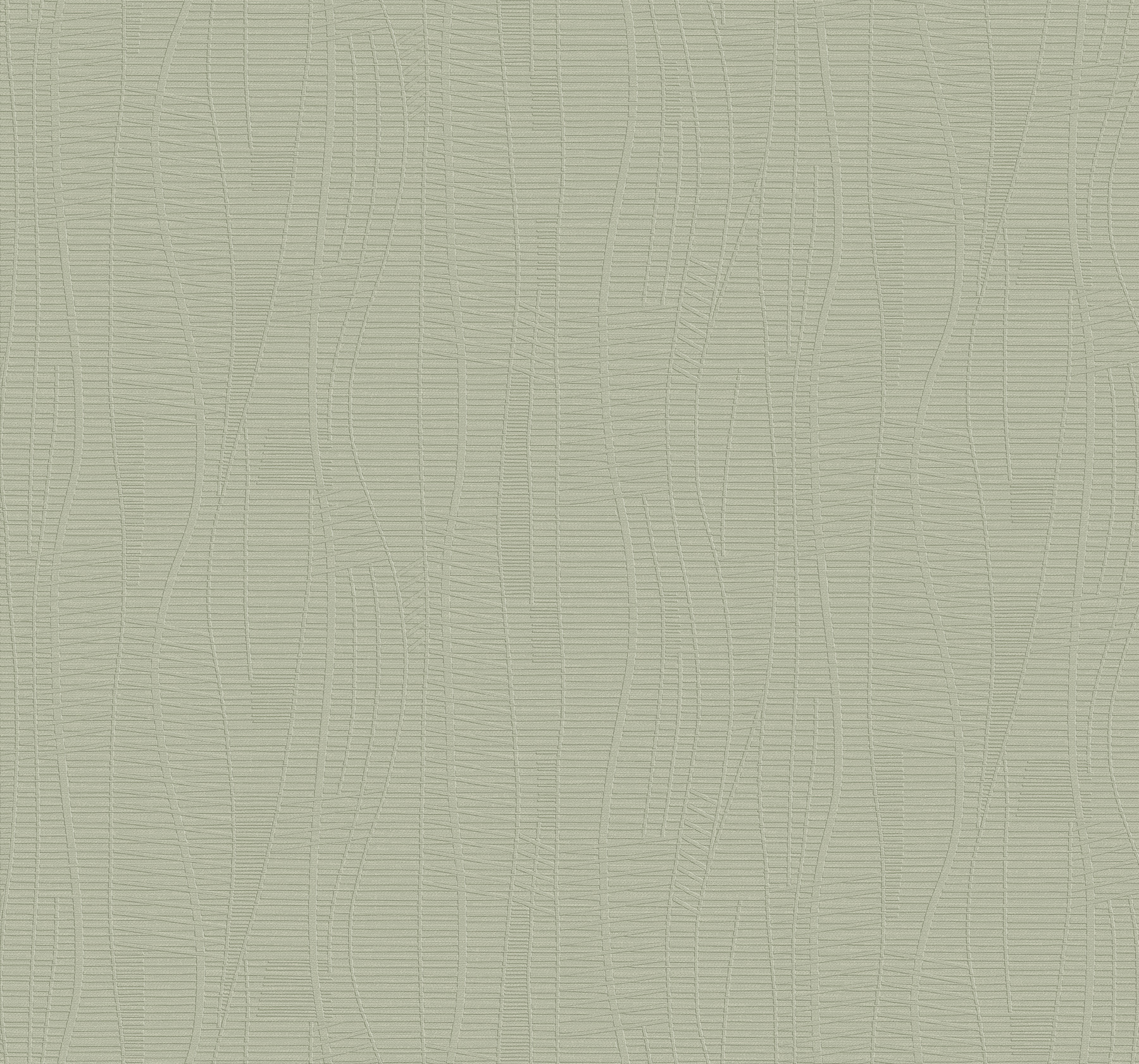 Amir Light Green Embossed Wallpaper