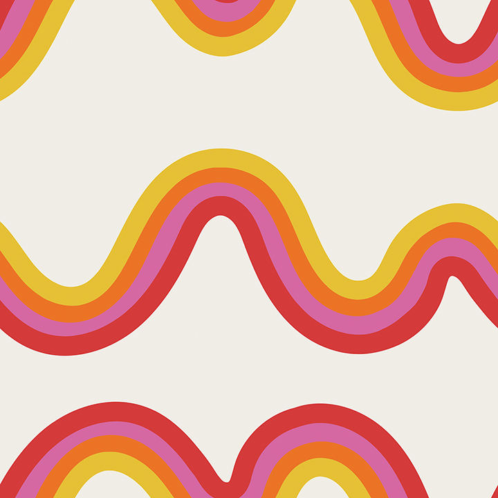 Beverly Slopes Pink Peel & Stick Wallpaper