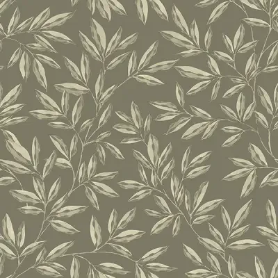 Rowan Olive Peel & Stick Wallpaper