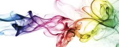 Warm Smoke Wall Mural