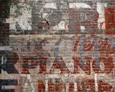 Warehouse Brick Wall Mural