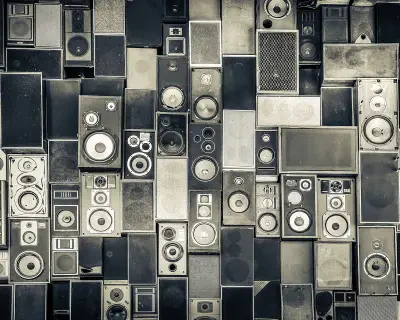 Background Noise Wall Mural