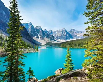 Lake Moraine Wall Mural