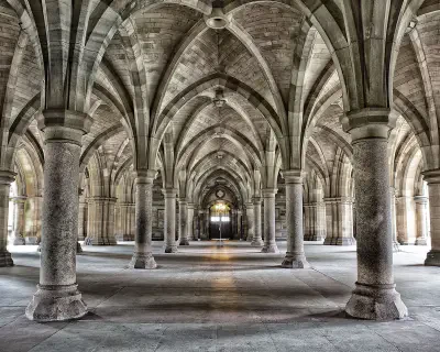 Gothic Arches Wall Mural