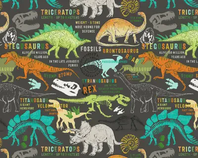 Dinosaurs Wall Mural