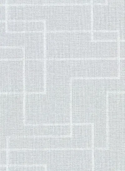 Clarendon Sky Blue Geometric Faux Grasscloth Wallpaper