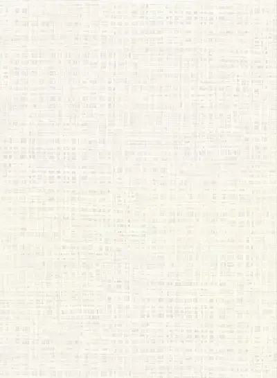 Montgomery White Faux Grasscloth Wallpaper
