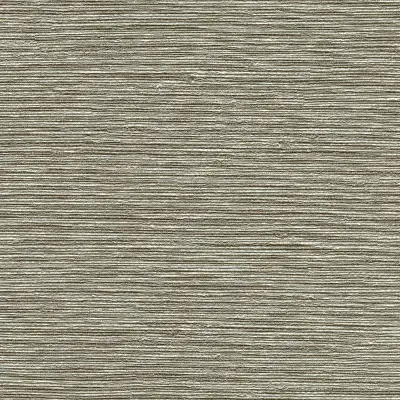Mabe Taupe Faux Grasscloth Wallpaper