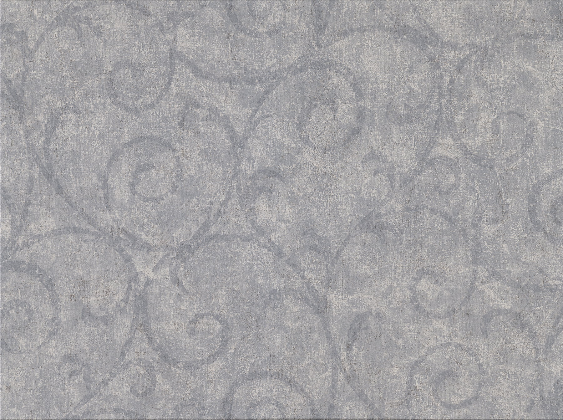 Sansa Slate Plaster Scroll Wallpaper
