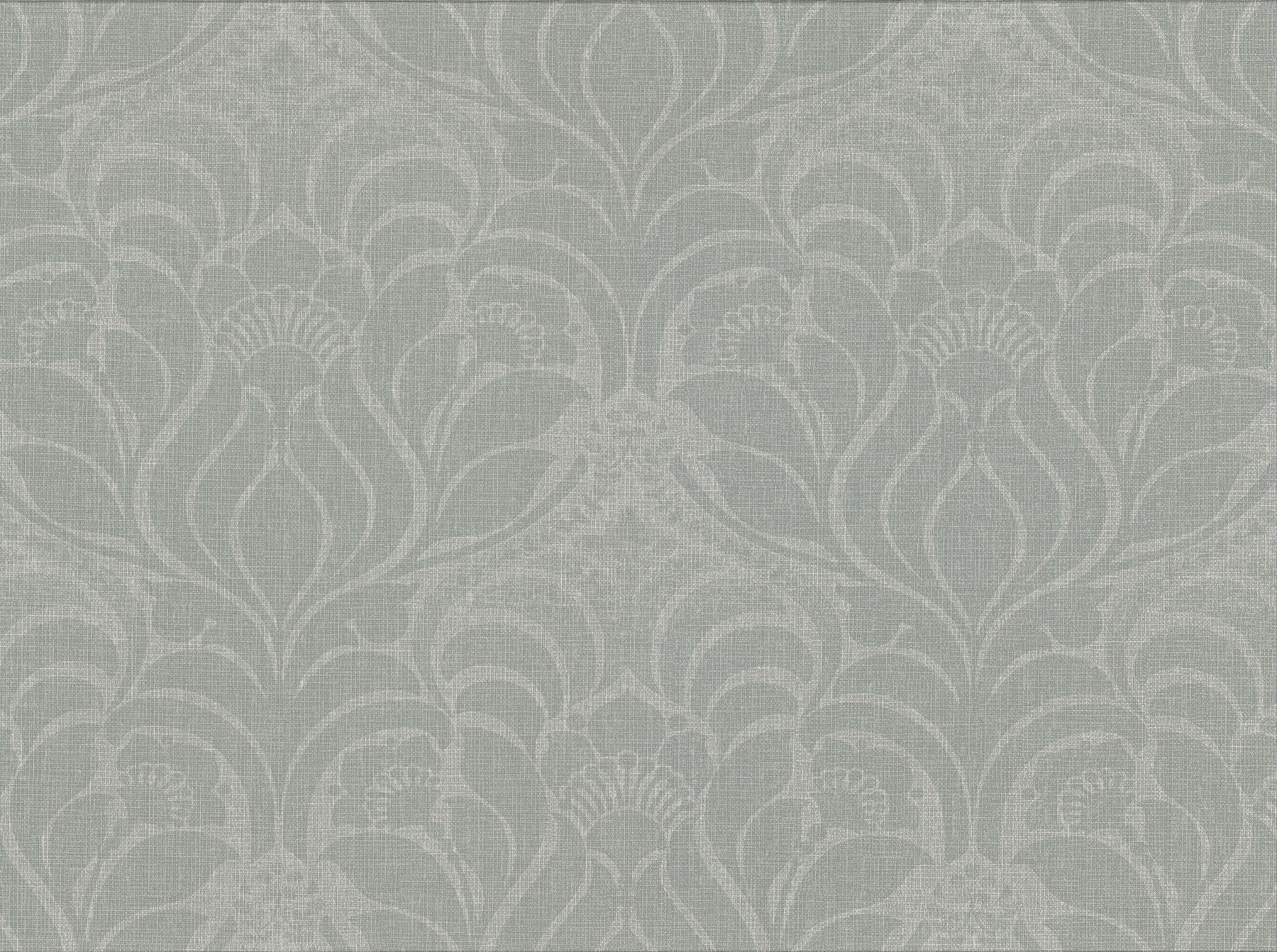 Sandor Sage Damask Wallpaper