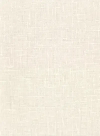 Upton Cream Faux Linen Wallpaper