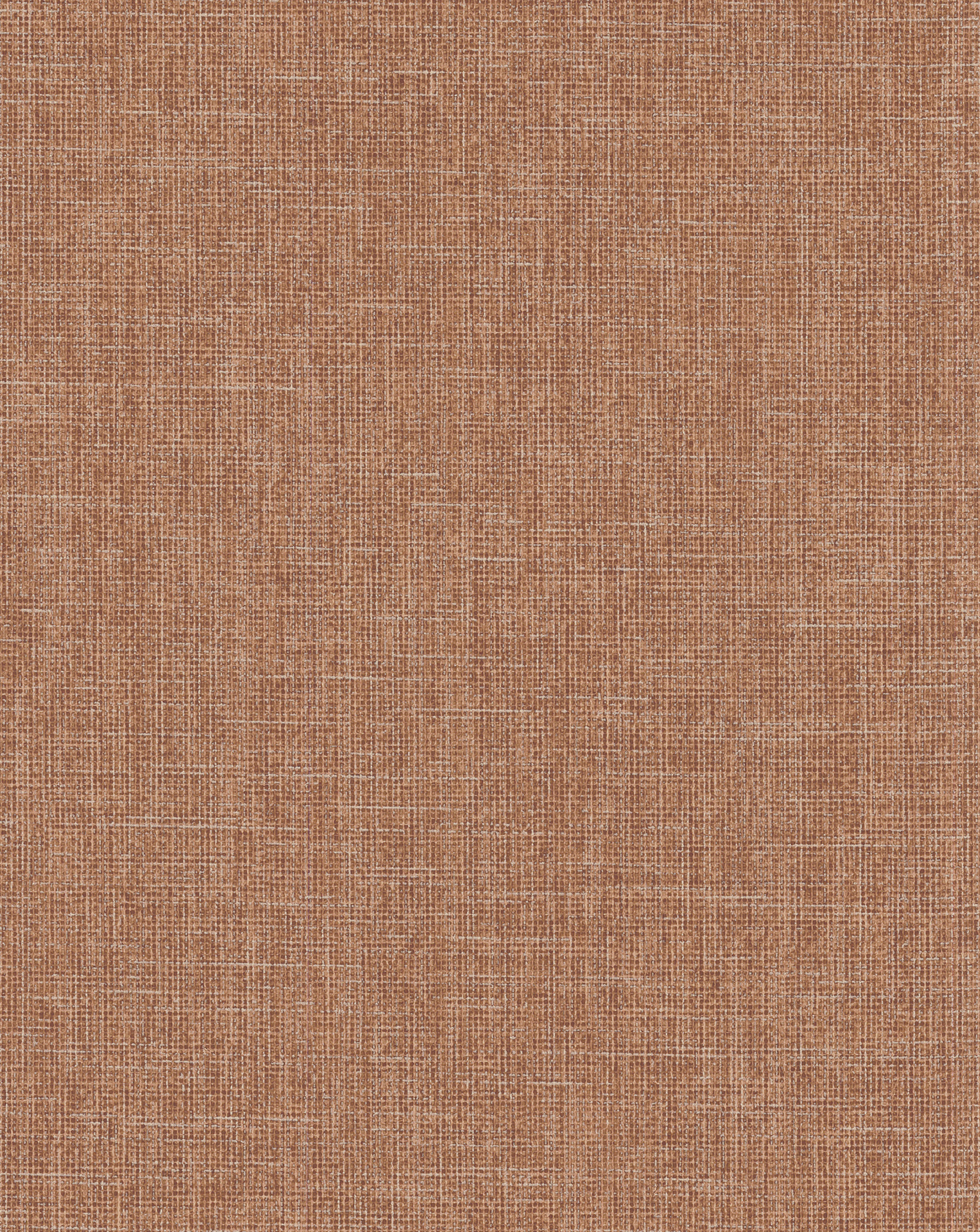 Broadwick Rust Faux Linen Wallpaper