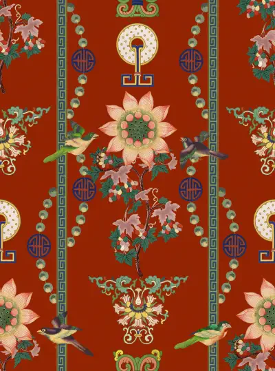 Lin Yuan Chinese Red