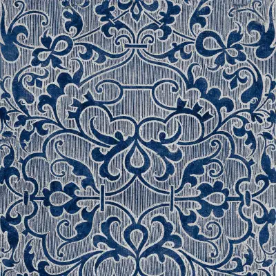 DECO TRELLIS Indigo