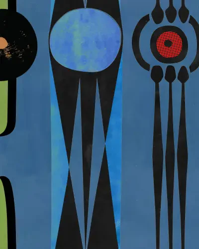 TAKE FIVE Azure Blue