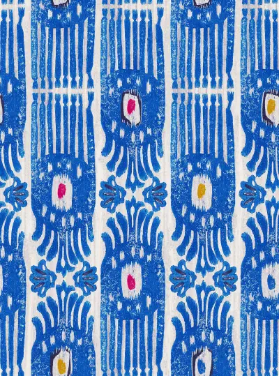 IKAT Carnival Blue
