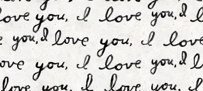 I LOVE YOU, I LOVE YOU White