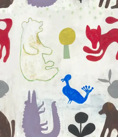 MR BOYD'S ANIMALS Red