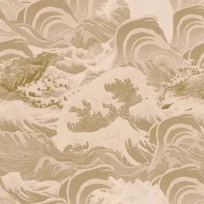 SEA WAVES Taupe Taupe