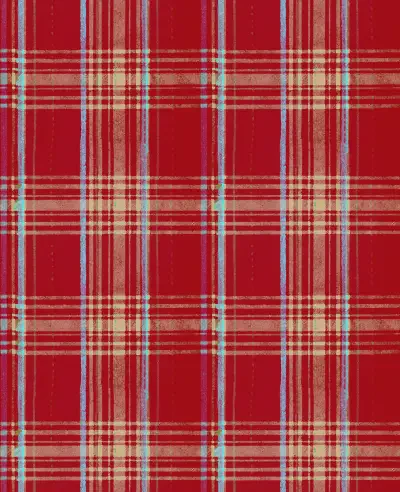 SEAPORT PLAID Red Red
