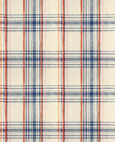SEAPORT PLAID Cream White