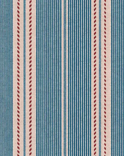 BERBER STRIPES Blue Taupe