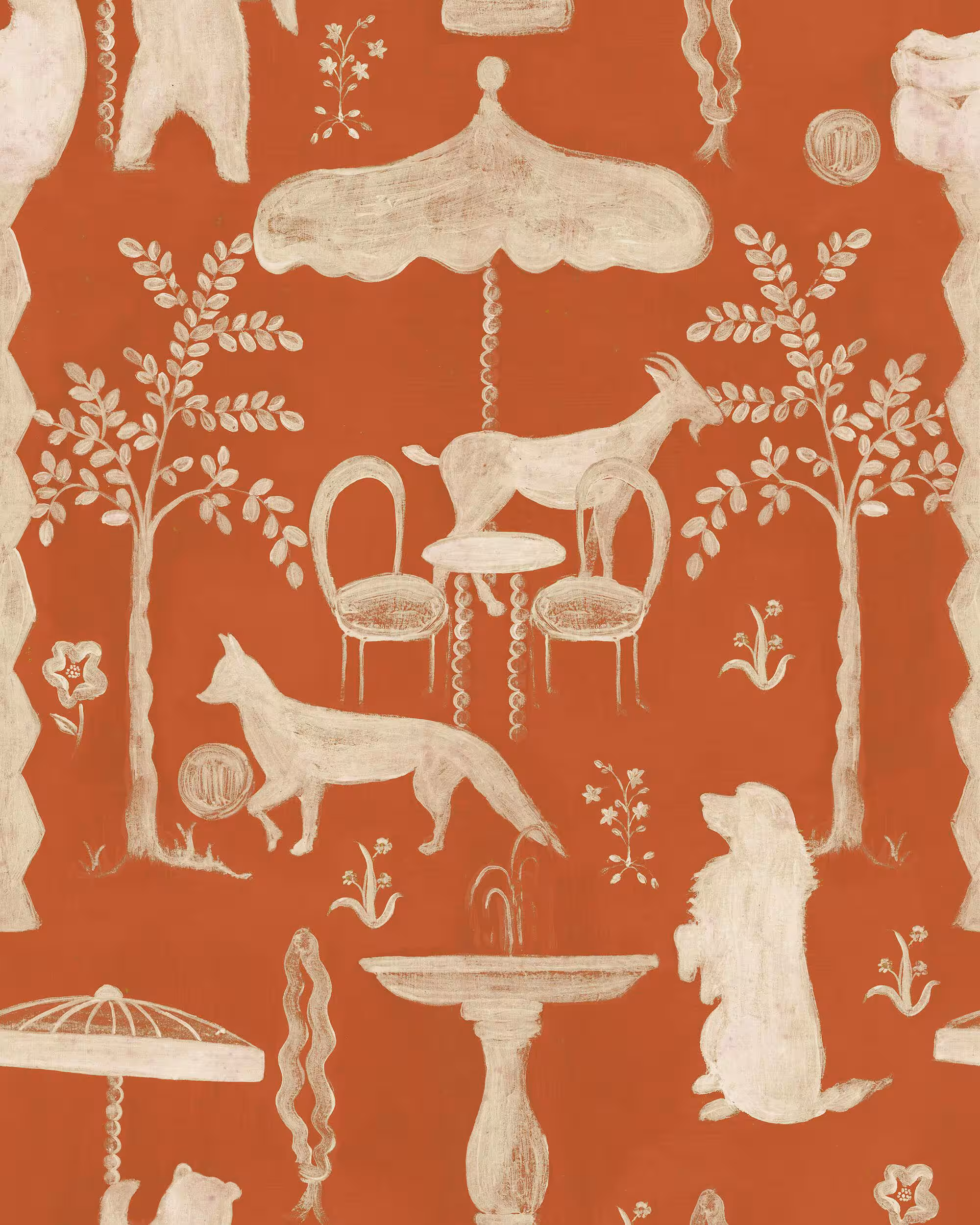 The Hidden Realm Copper Wallpaper