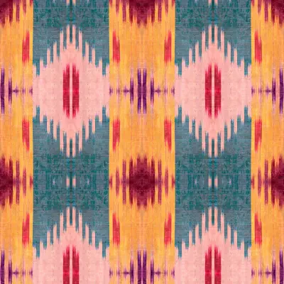 PATOLA Red, Blue, Yellow