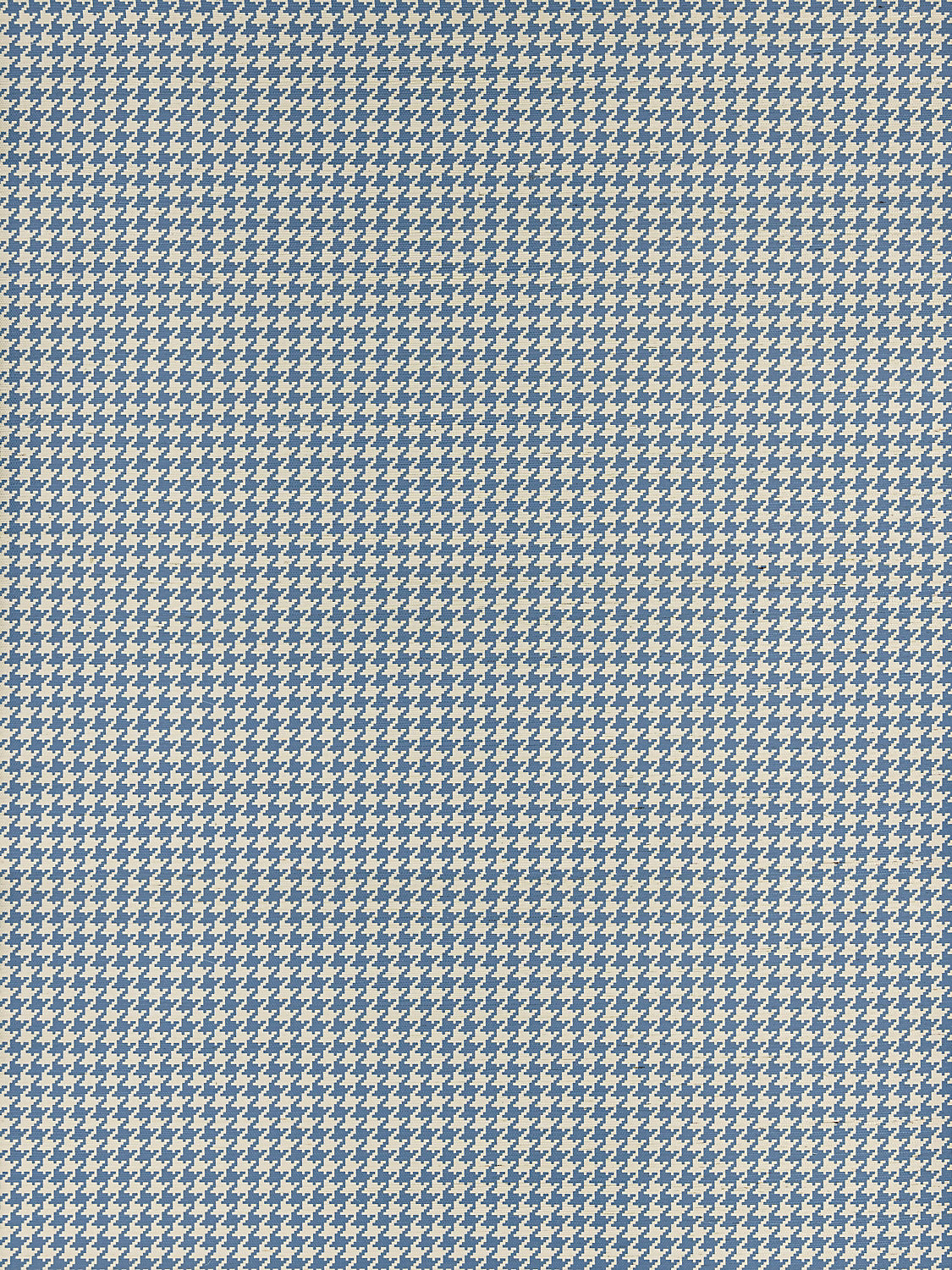 Houndstooth Sisal in Cobalt