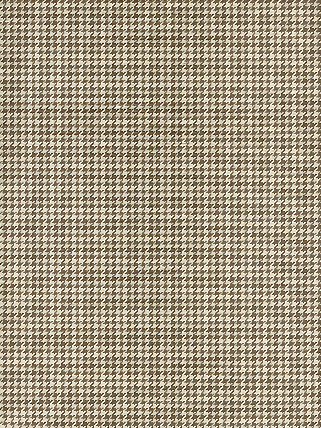 Houndstooth Sisal in Coffee Bean