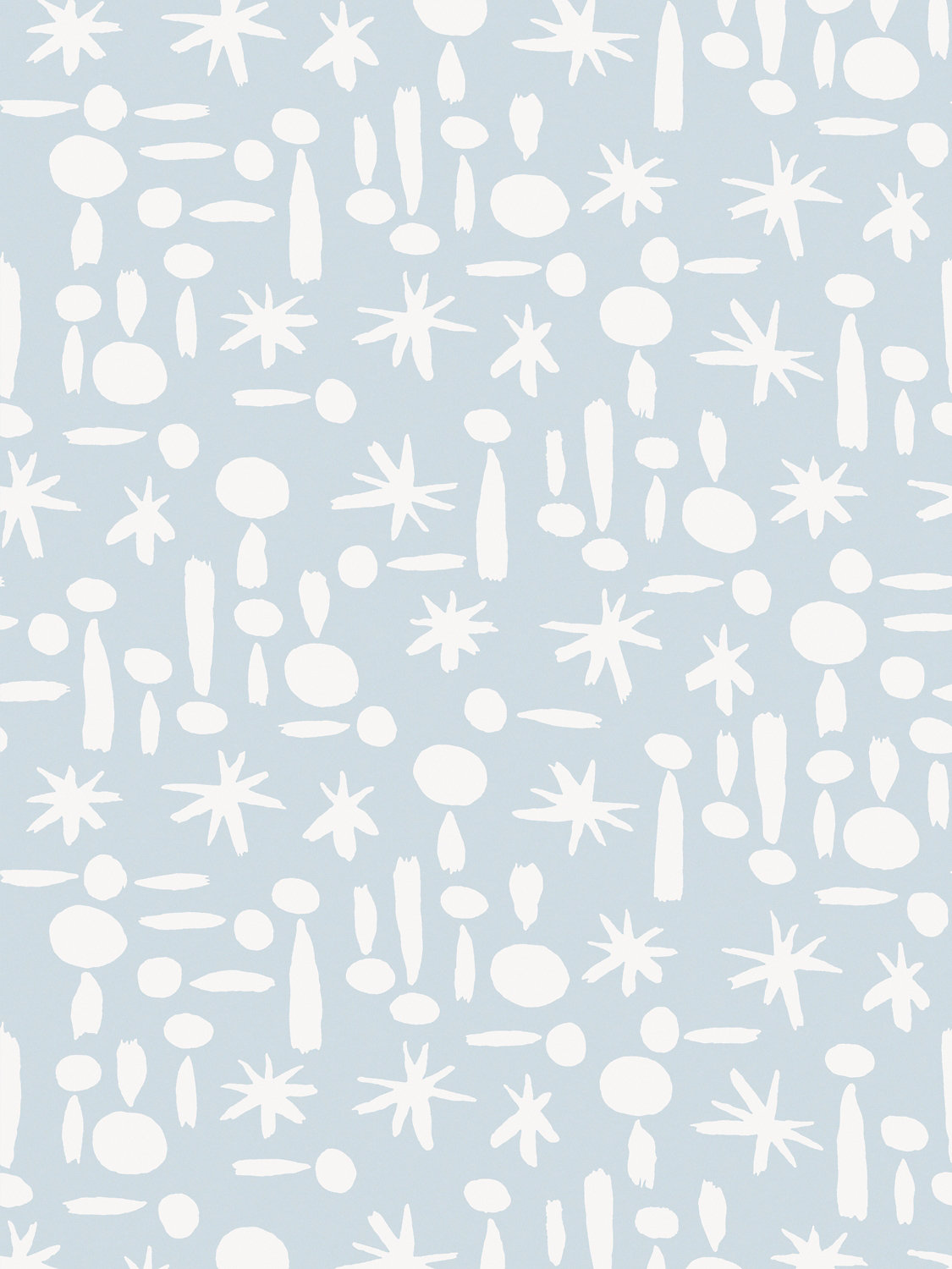 Miro Wallcovering in Skylight