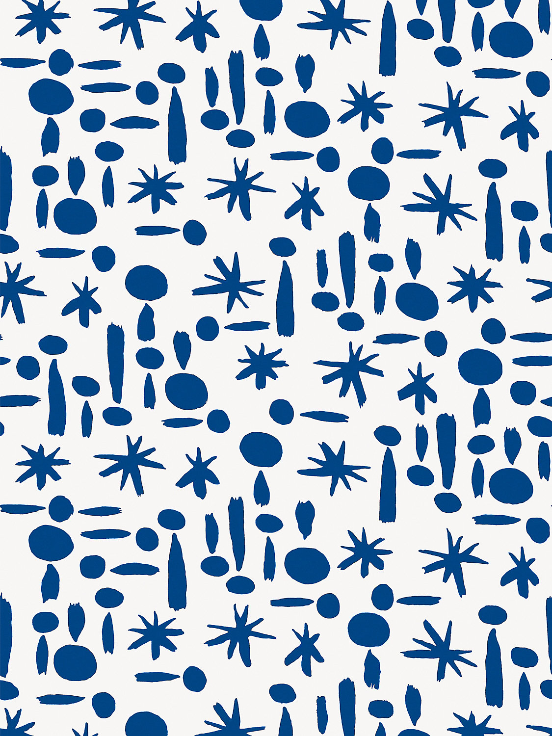 Miro Wallcovering in Lapis
