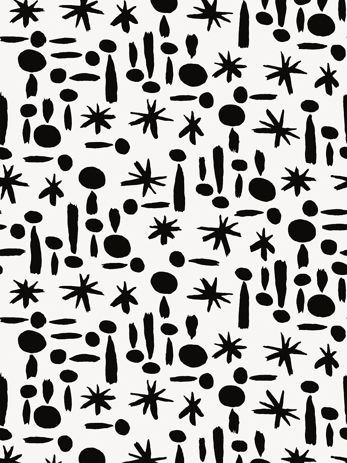 Miro Wallcovering in Ebony